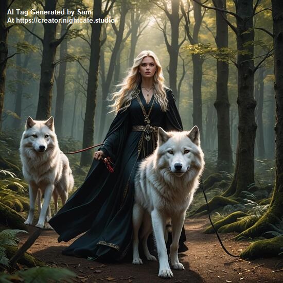 LadyWhite Wolf