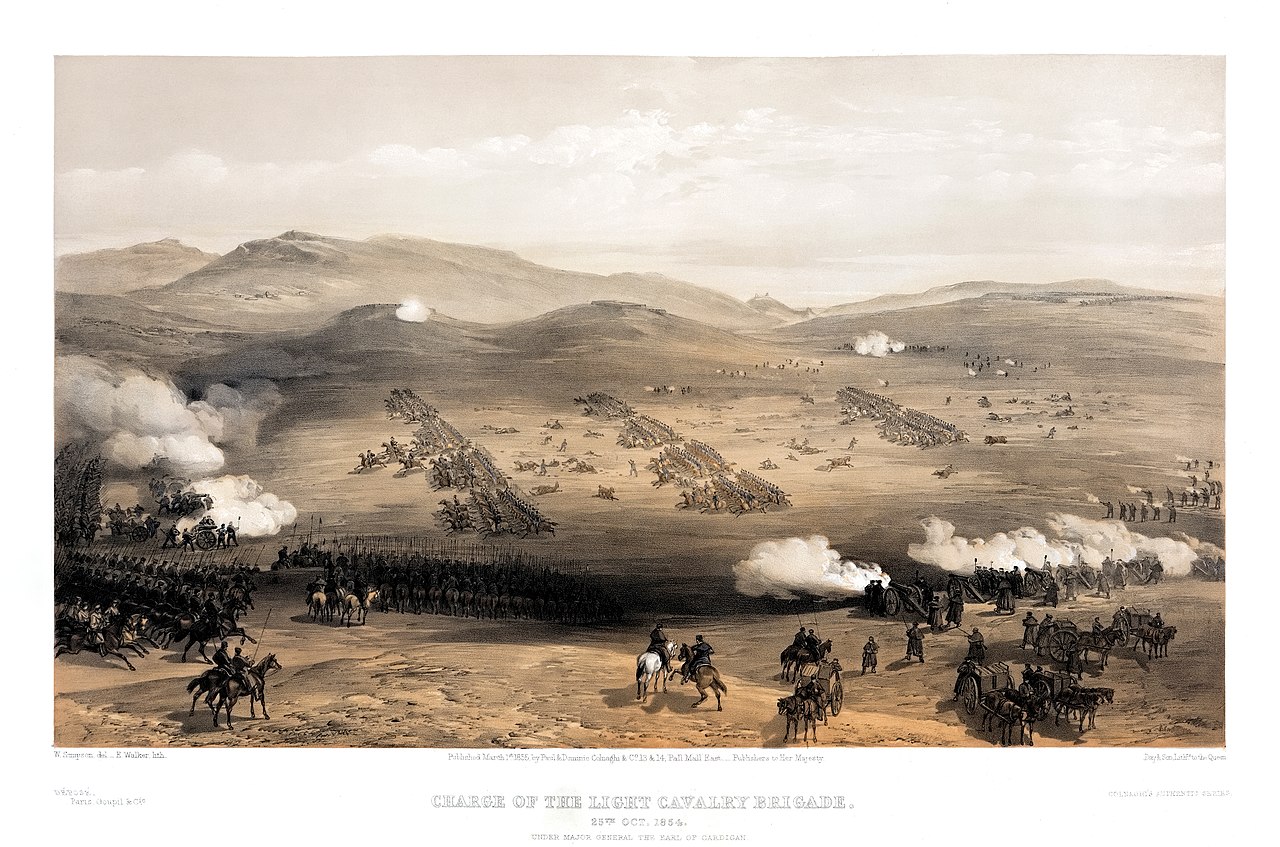 1280px-William_Simpson_-_Charge_of_the_light_cavalry_brigade,_25th_Oct._1854,_under_Major_General_the_Earl_of_Cardigan.jpg